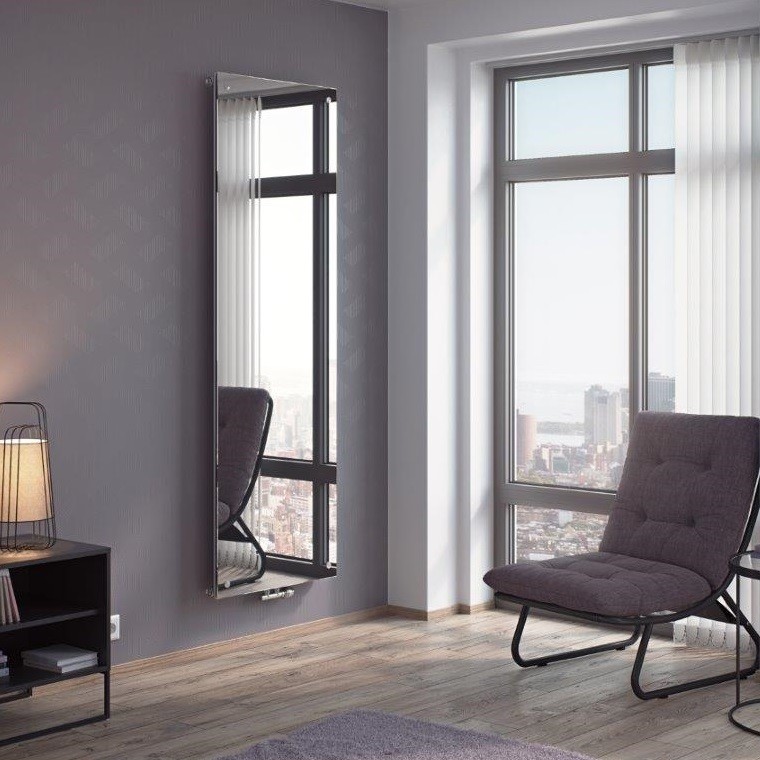Mars Vitro Radiateur Décoratif Exclusif Miroir Panneau Unique 1800x595 - 2