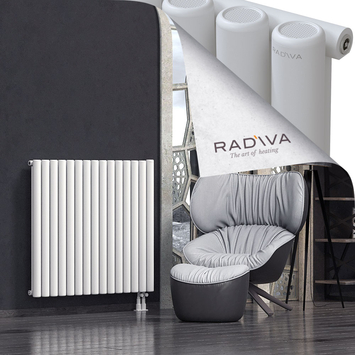 Mati Aluminium Radiator 1000x1106 White Bottom Right 50mm