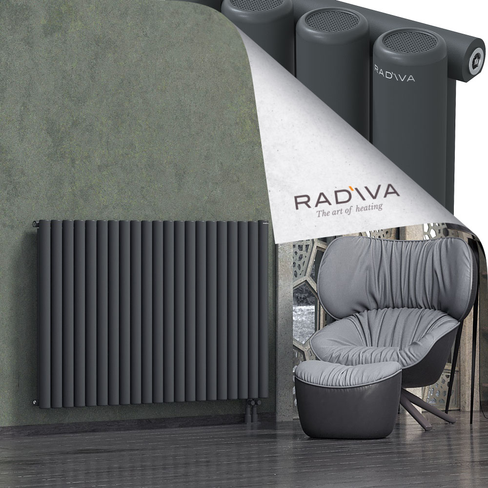 Mati Aluminium Radiator 1000x1550 Dark Anthracite - 4