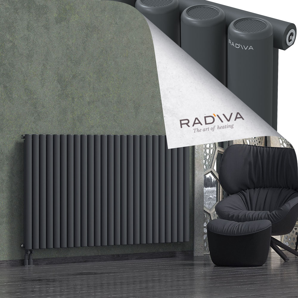Mati Aluminium Radiator 1000x1846 Dark Anthracite - 3