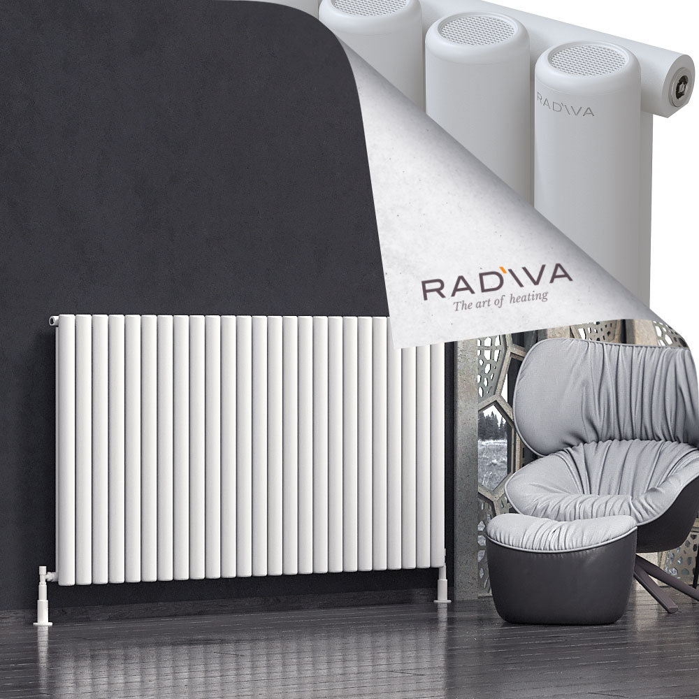 Mati Aluminium Radiator 1000x1846 White - 1