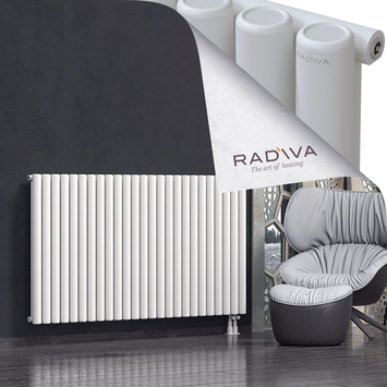 Mati Aluminium Radiator 1000x1846 White Bottom Right 50mm