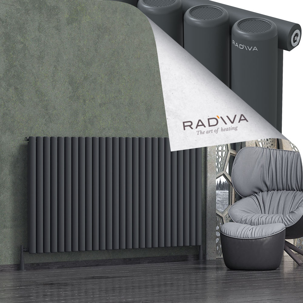Mati Aluminium Radiator 1000x1920 Dark Anthracite - 1