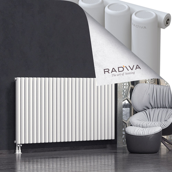 Mati Aluminium Radiator 1000x1920 White Bottom Left 50mm