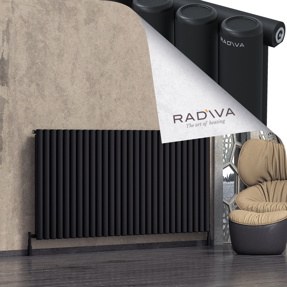 Mati Aluminium Radiator 1000x2068 Black - 1