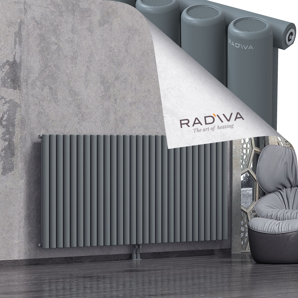 Mati Aluminium Radiator 1000x2142 Anthracite - 2