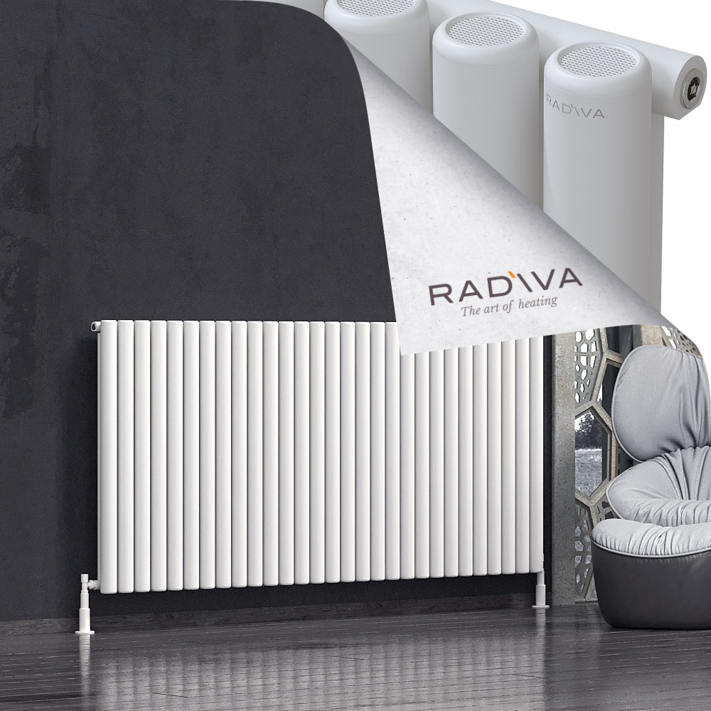 Mati Aluminium Radiator 1000x2142 White - 1