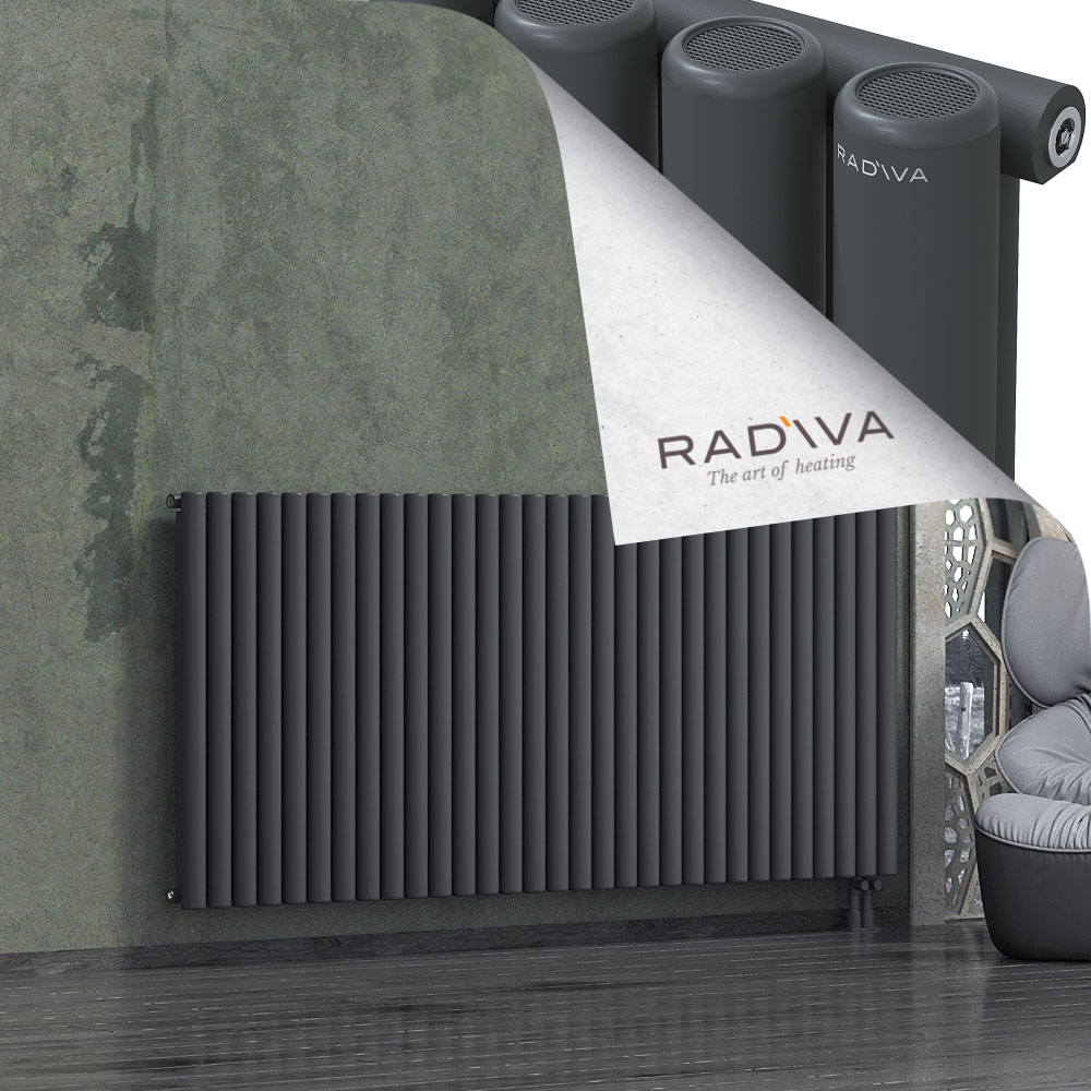 Mati Aluminium Radiator 1000x2290 Dark Anthracite - 4