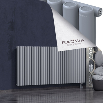 Mati Aluminium Radiator 1000x2290 Grey Bottom Right 50mm