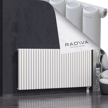 Mati Aluminium Radiator 1000x2364 White Bottom Right 50mm