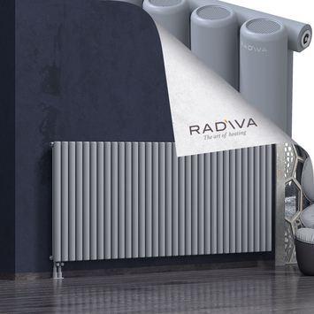 Mati Aluminium Radiator 1000x2438 Grey Bottom Left 50mm