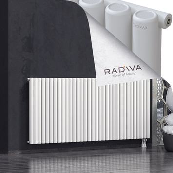 Mati Aluminium Radiator 1000x2438 White Bottom Right 50mm