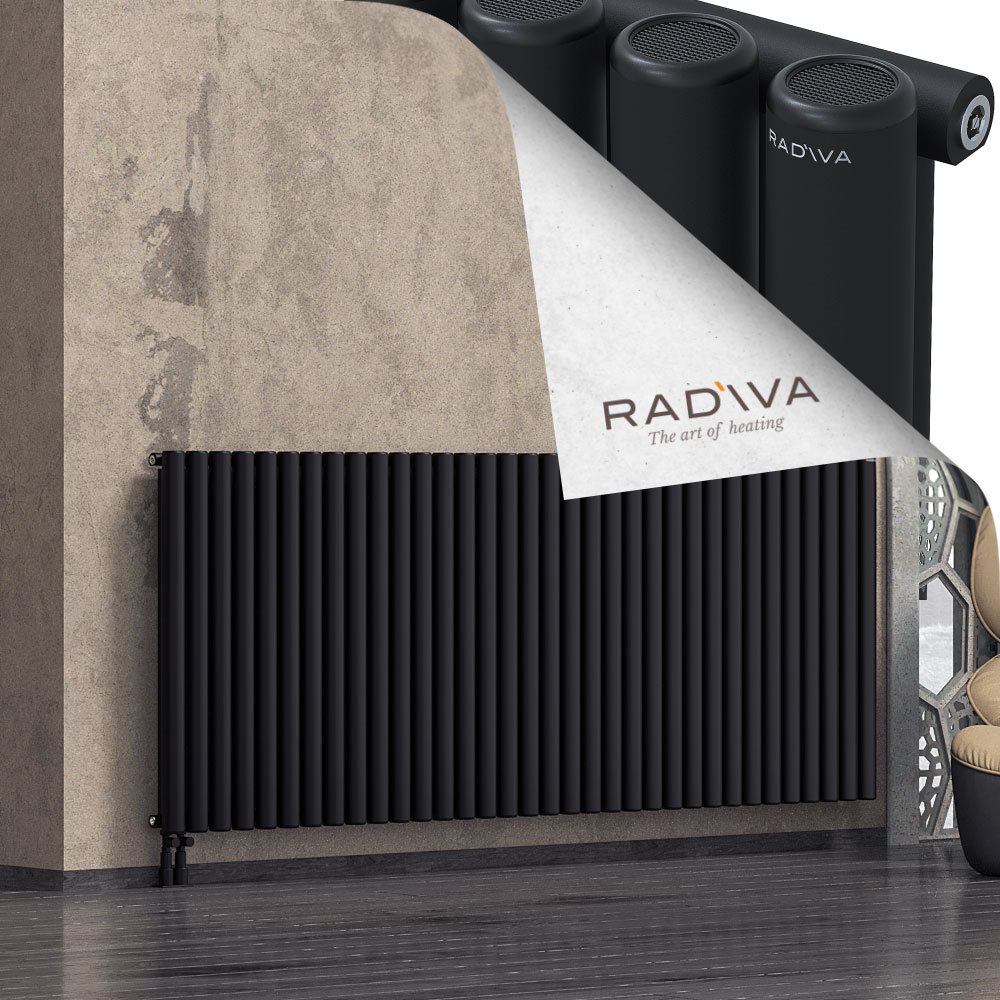 Mati Aluminium Radiator 1000x2512 Black - 3