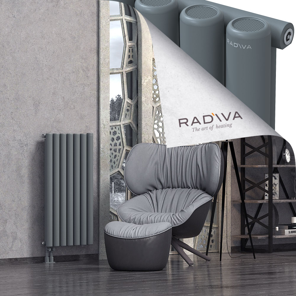 Mati Aluminium Radiator 1000x514 Anthracite - 3