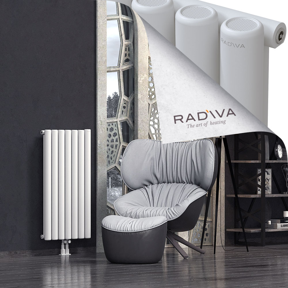 Mati Aluminium Radiator 1000x514 White - 2