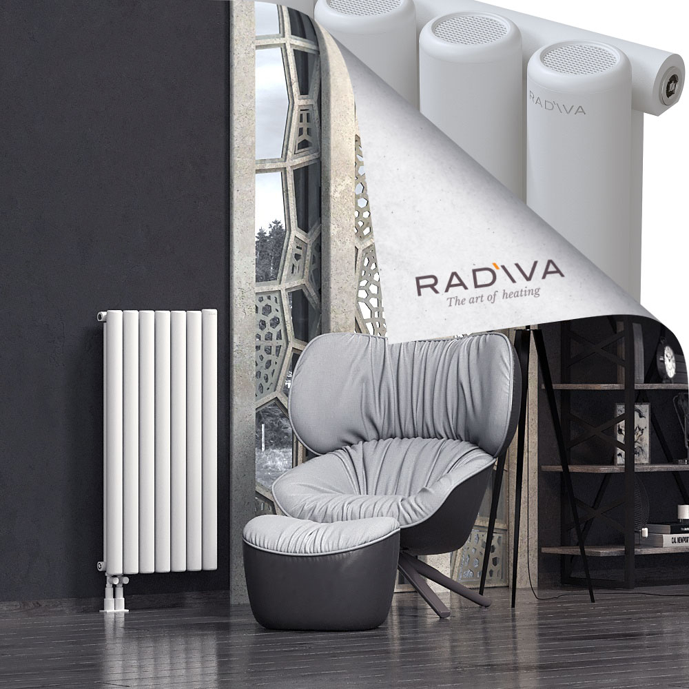 Mati Aluminium Radiator 1000x514 White - 3