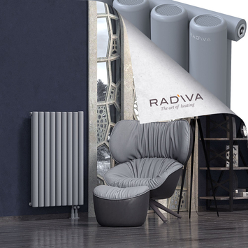 Mati Aluminium Radiator 1000x662 Grey Bottom Right 50mm