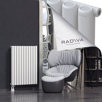 Mati Aluminium Radiator 1000x810 White Bottom Left 50mm