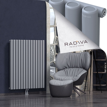 Mati Aluminium Radiator 1200x1032 Grey Bottom Middle 50mm