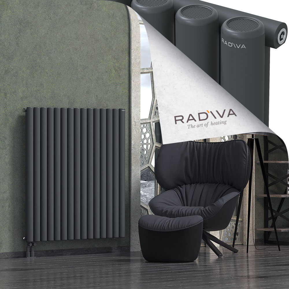 Mati Aluminium Radiator 1200x1106 Dark Anthracite - 3