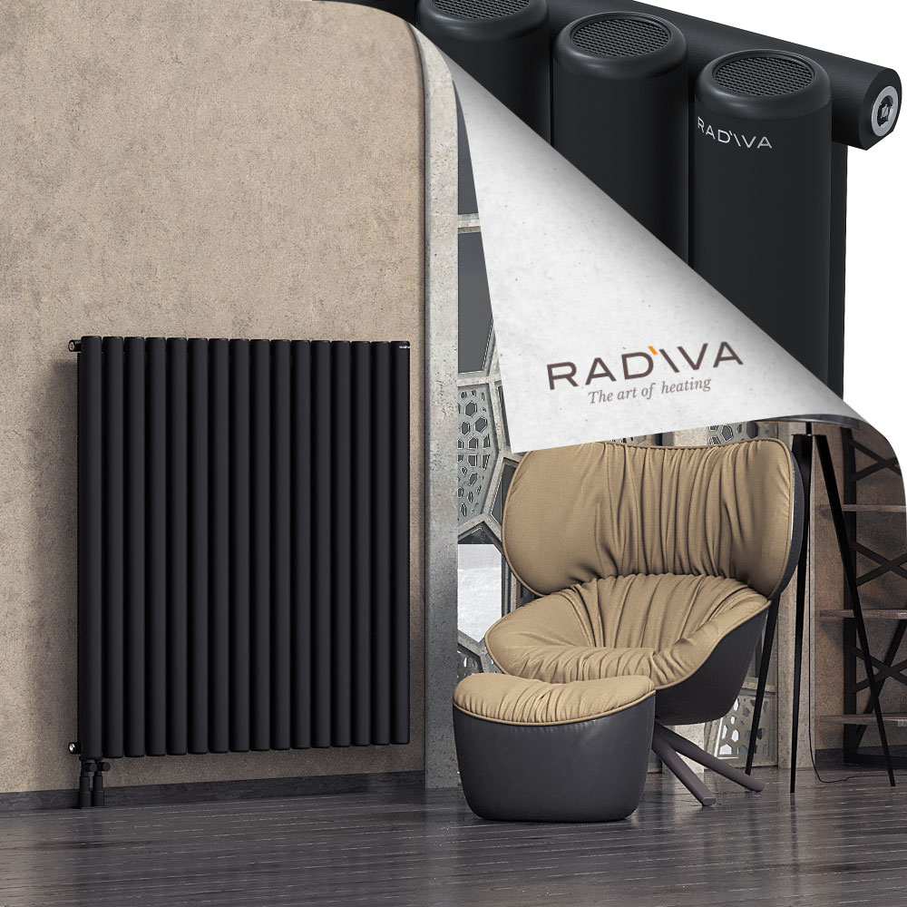 Mati Aluminium Radiator 1200x1180 Black - 3