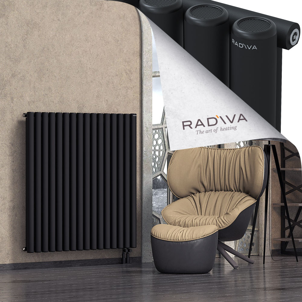 Mati Aluminium Radiator 1200x1180 Black - 4