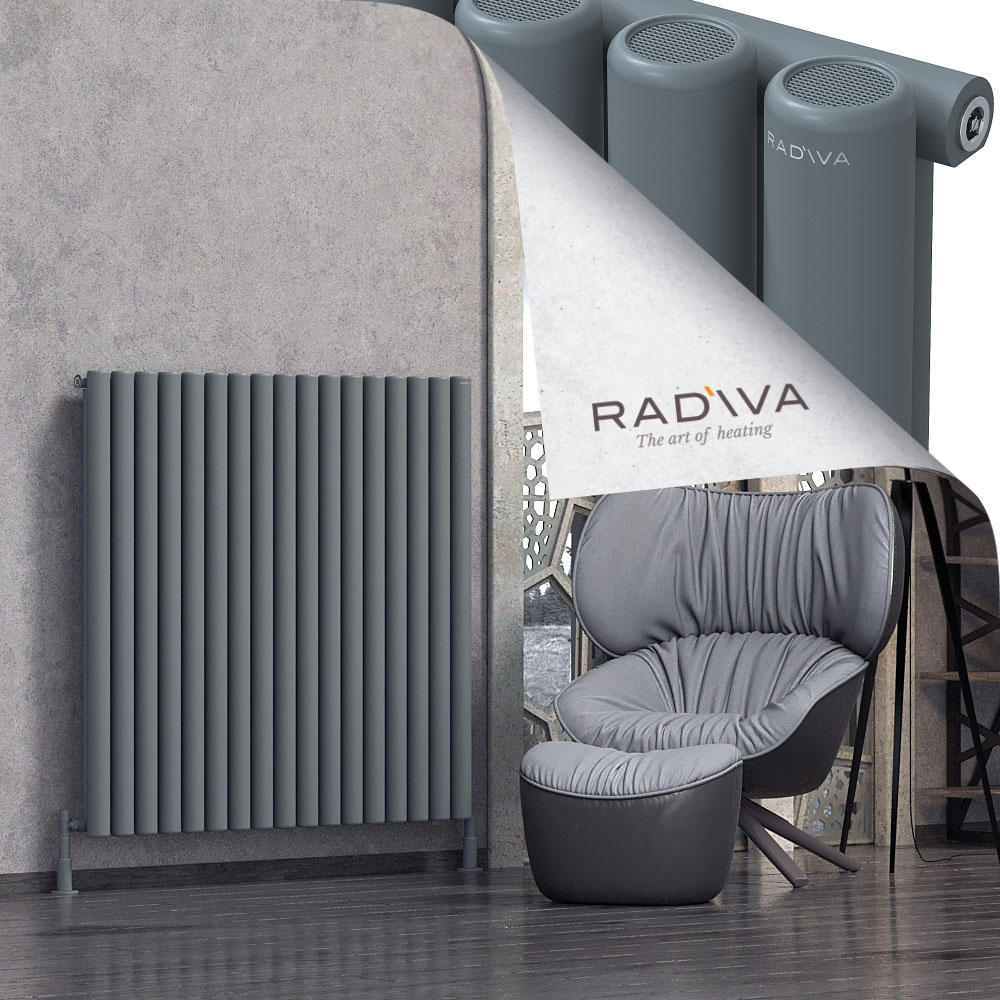 Mati Aluminium Radiator 1200x1254 Anthracite - 1
