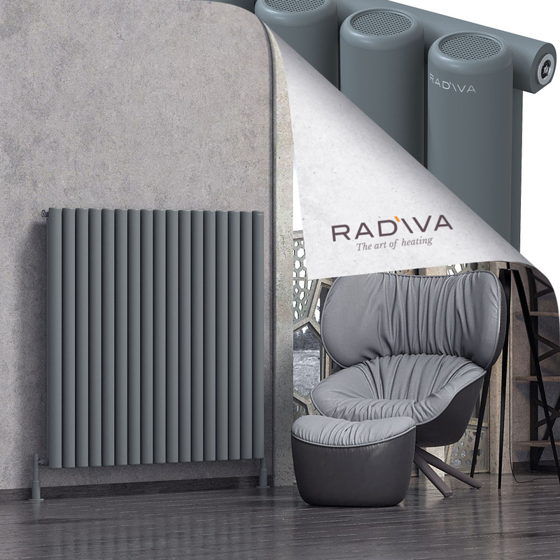 Mati Aluminium Radiator 1200x1254 Anthracite 
