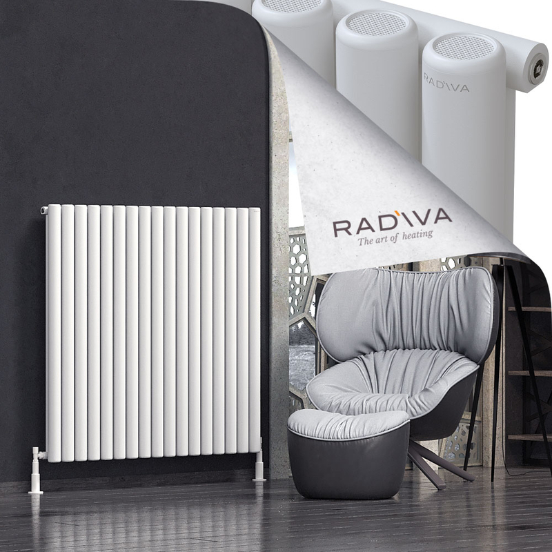 Mati Aluminium Radiator 1200x1254 White 