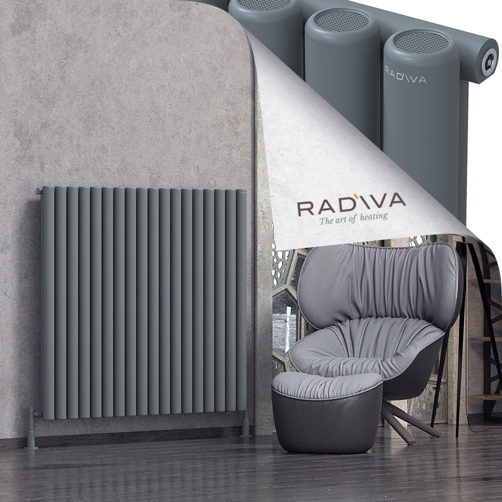 Mati Aluminium Radiator 1200x1328 Anthracite - 1