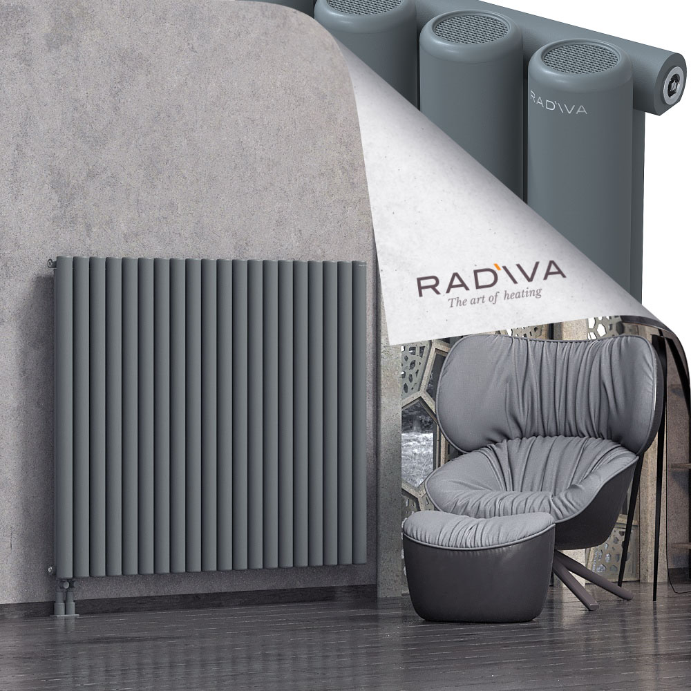 Mati Aluminium Radiator 1200x1476 Anthracite - 3