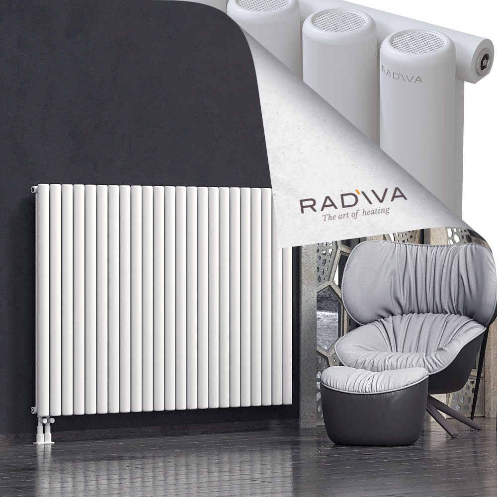 Mati Aluminium Radiator 1200x1698 White - 3