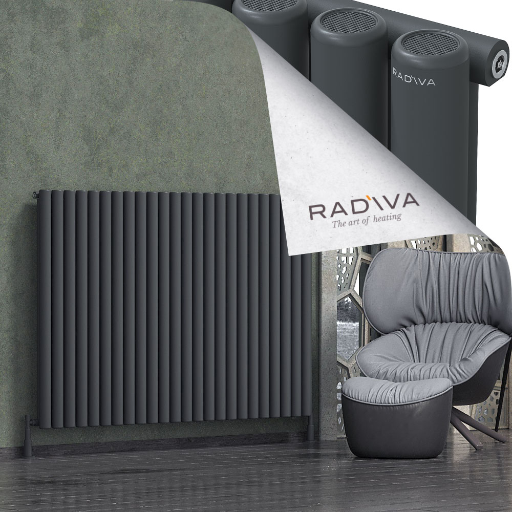Mati Aluminium Radiator 1200x1772 Dark Anthracite - 1