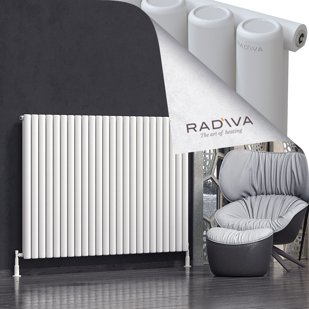 Mati Aluminium Radiator 1200x1772 White - 1