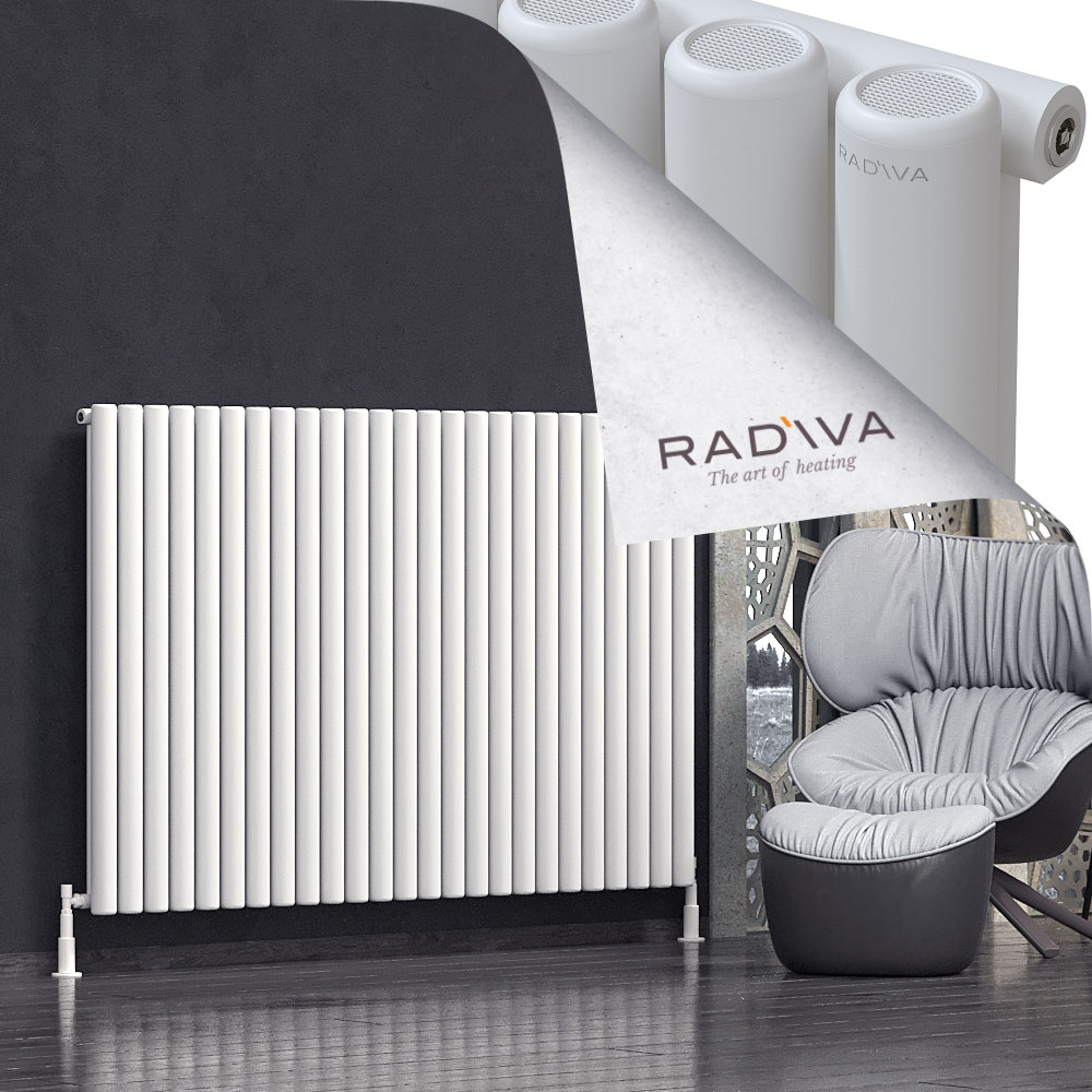 Mati Aluminium Radiator 1200x1846 White - 1
