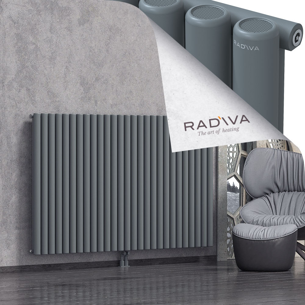 Mati Aluminium Radiator 1200x1994 Anthracite - 2