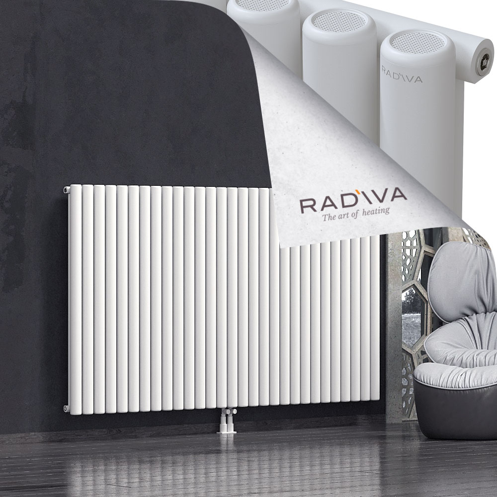 Mati Aluminium Radiator 1200x2142 White - 2