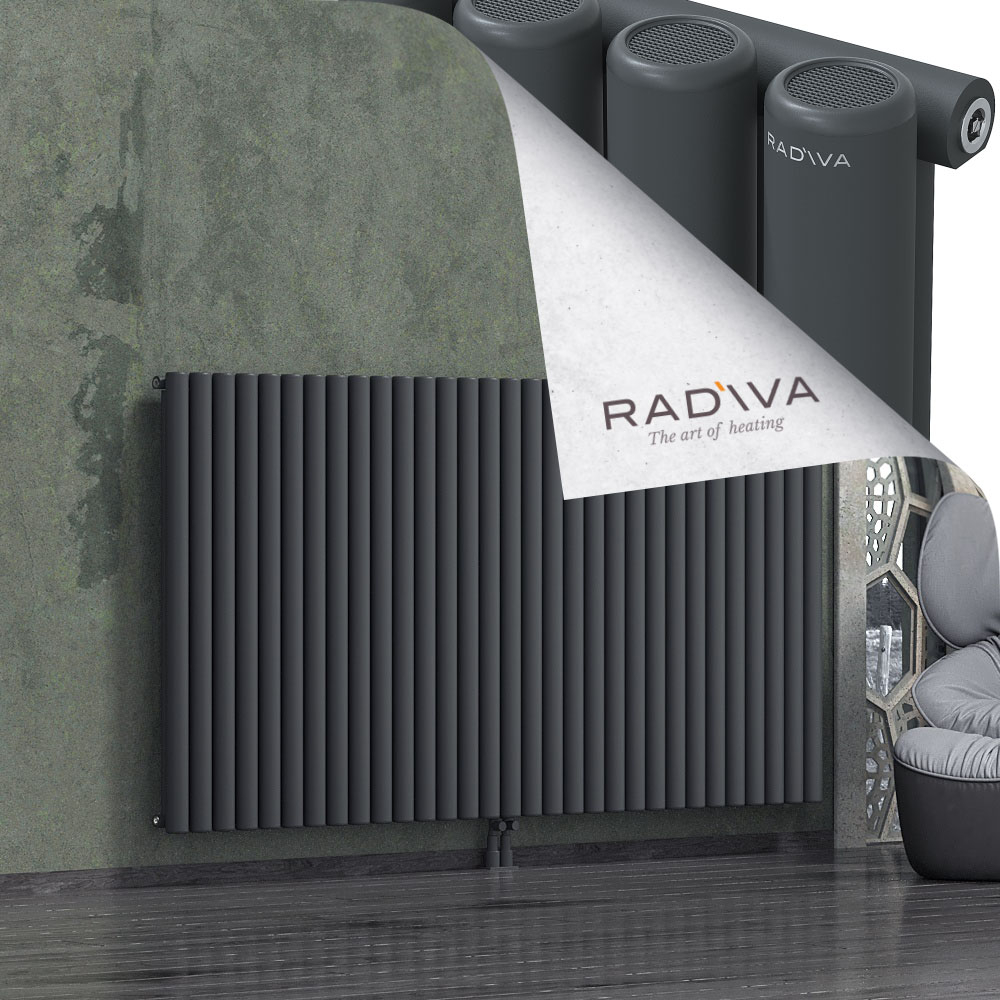 Mati Aluminium Radiator 1200x2290 Dark Anthracite - 2
