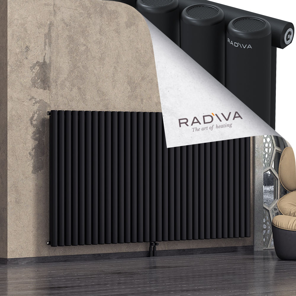 Mati Aluminium Radiator 1200x2364 Black - 2