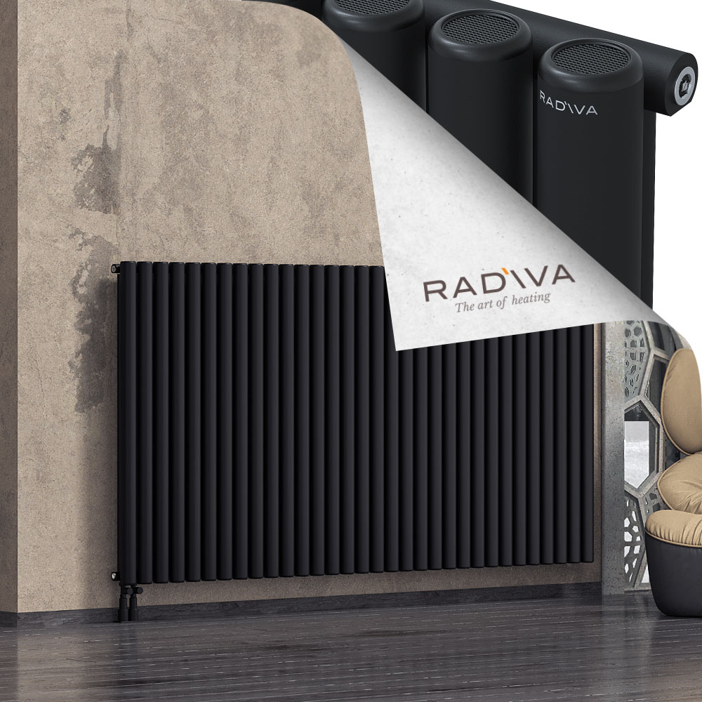 Mati Aluminium Radiator 1200x2364 Black - 3