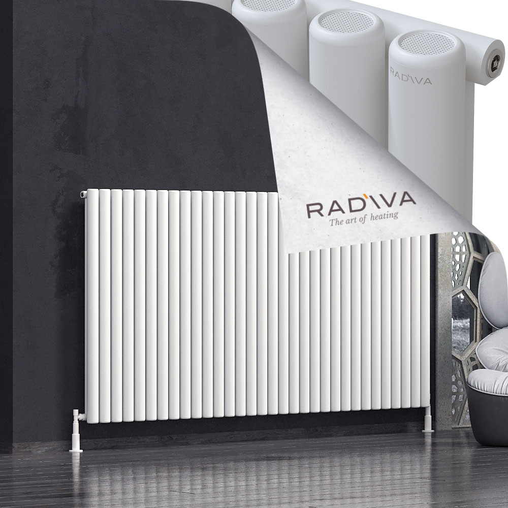 Mati Aluminium Radiator 1200x2364 White - 1