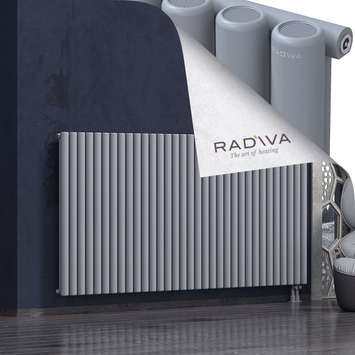 Mati Aluminium Radiator 1200x2438 Grey Bottom Right 50mm