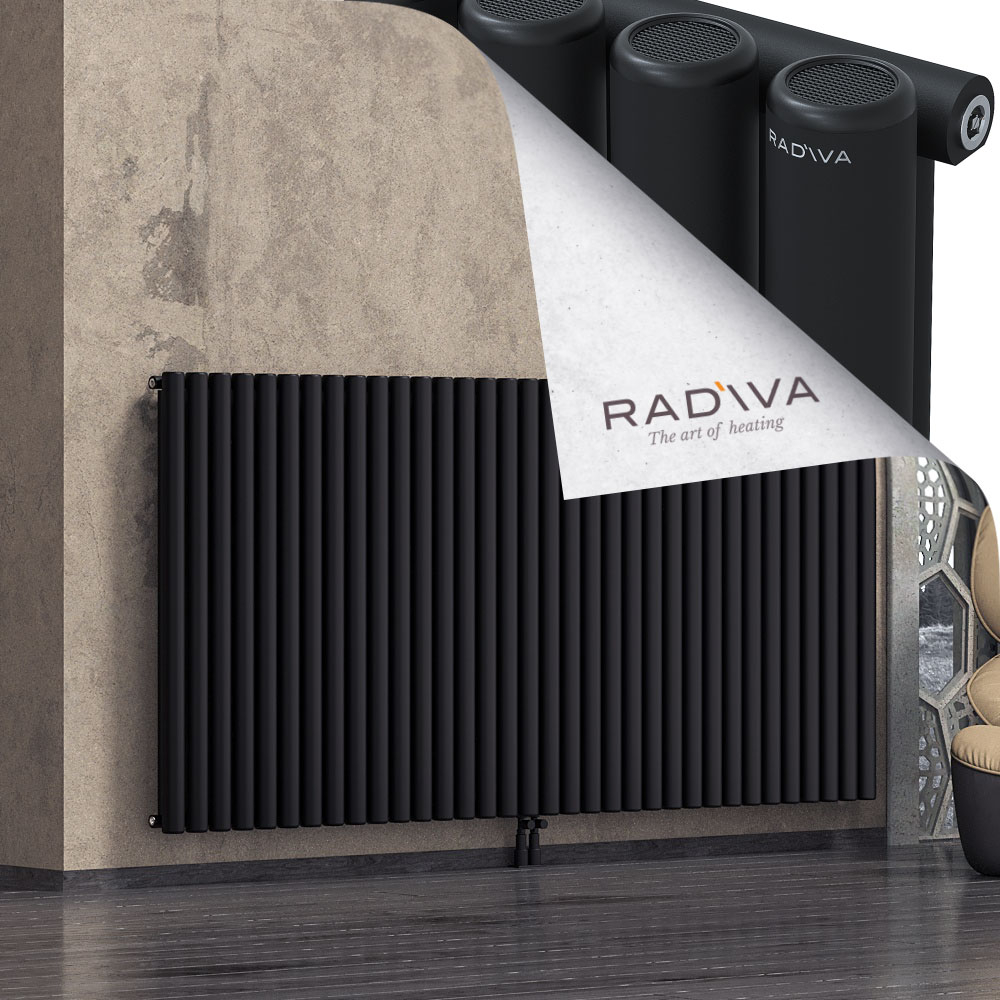Mati Aluminium Radiator 1200x2512 Black - 2