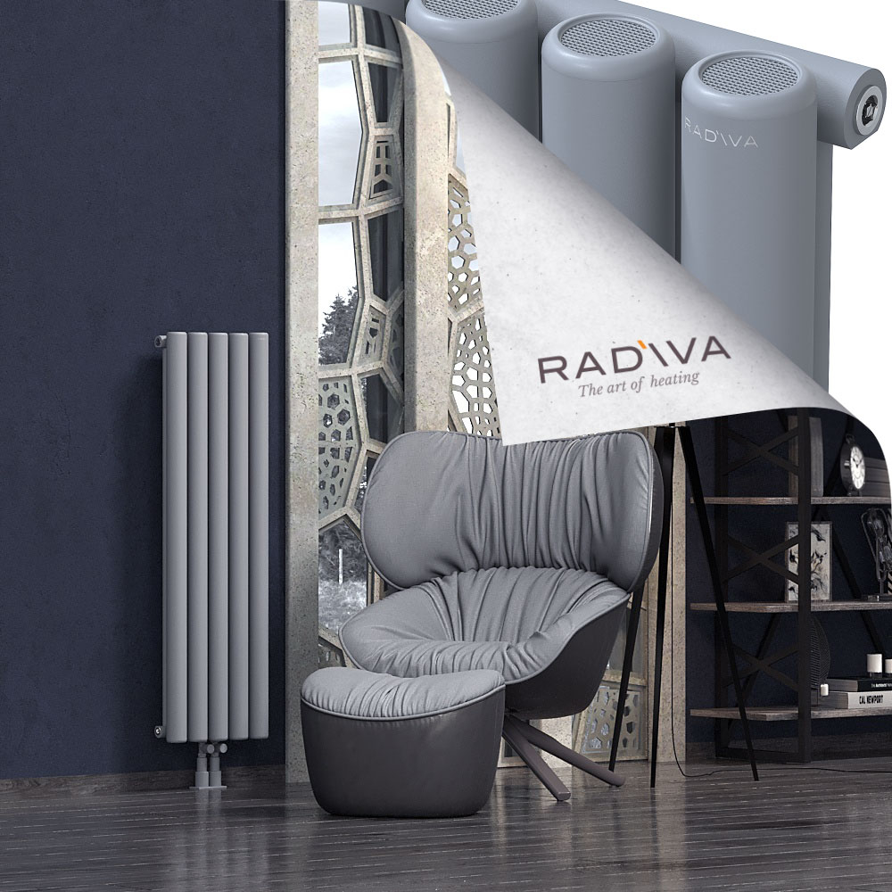 Mati Aluminium Radiator 1200x366 Grey - 2