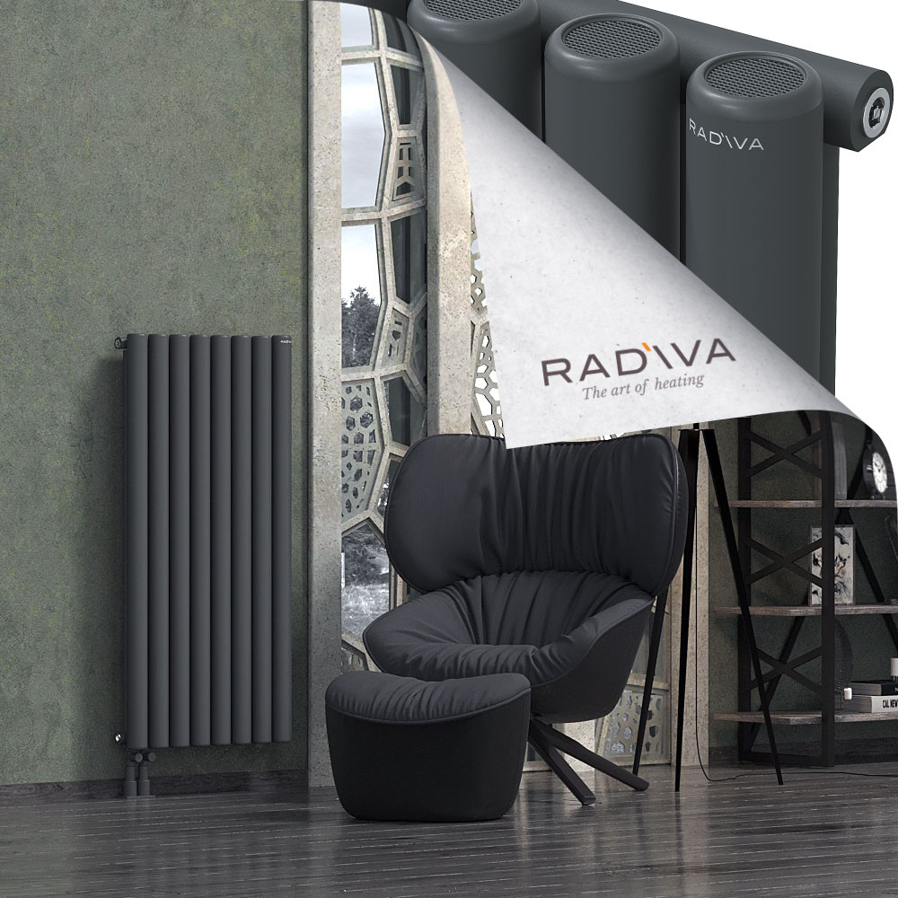 Mati Aluminium Radiator 1200x588 Dark Anthracite - 3