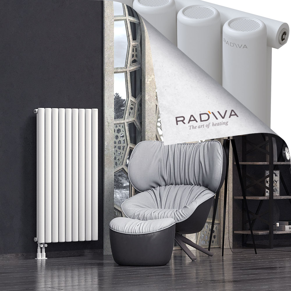 Mati Aluminium Radiator 1200x662 White - 3