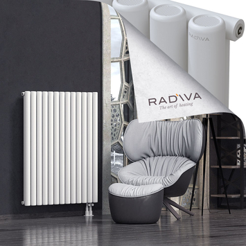 Mati Aluminium Radiator 1200x958 White Bottom Right 50mm