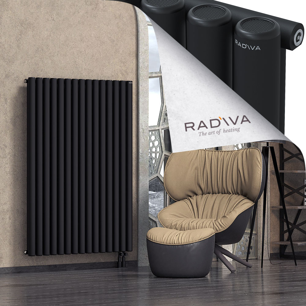 Mati Aluminium Radiator 1500x1106 Black - 4