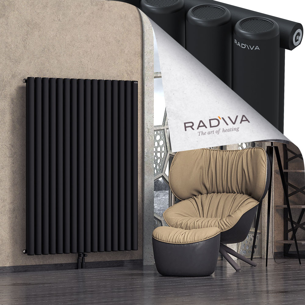 Mati Aluminium Radiator 1500x1180 Black - 2