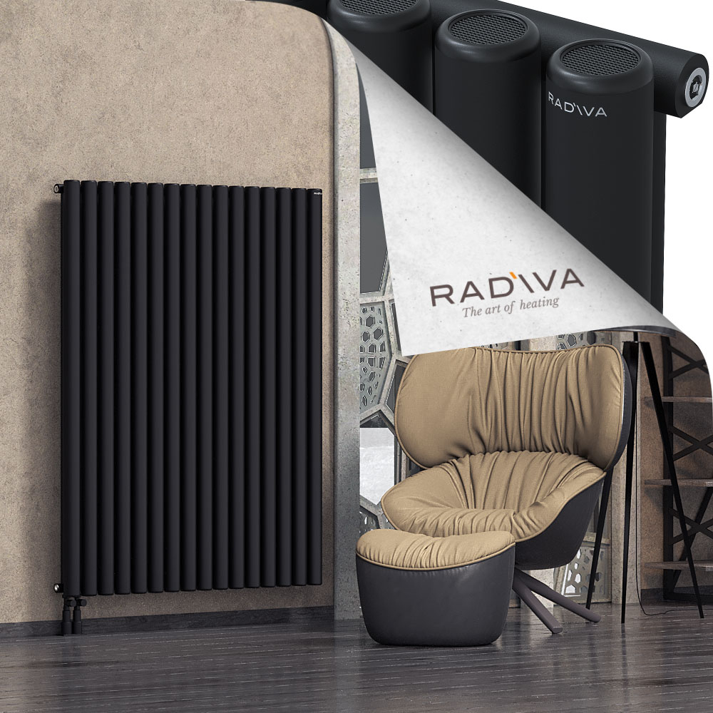 Mati Aluminium Radiator 1500x1180 Black - 3